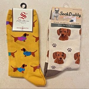 Set of 2 Dachshund Socks
